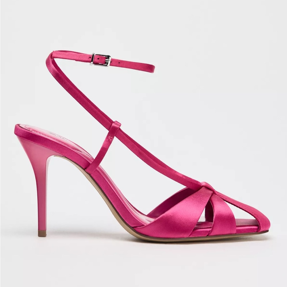 Zara Fuchsia Pink Sandals - Picture 2 of 10